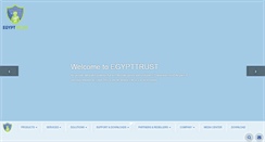 Desktop Screenshot of egypttrust.com